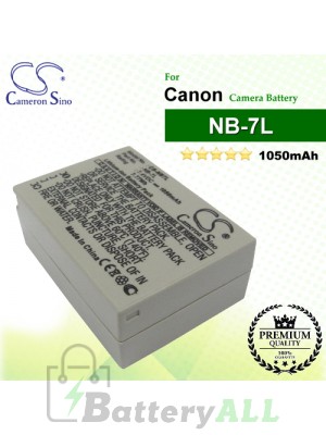 CS-NB7L For Canon Camera Battery Model NB-7L