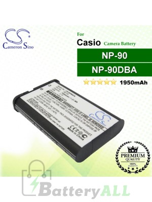 CS-NP90CA For Casio Camera Battery Model NP-90 / NP-90DBA