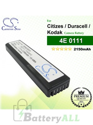 CS-KLIC011 For Kodak Camera Battery Model 11040510 / 4E 0111 / 4E0111
