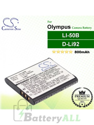 CS-LI50B For Olympus Camera Battery Model LI-50B