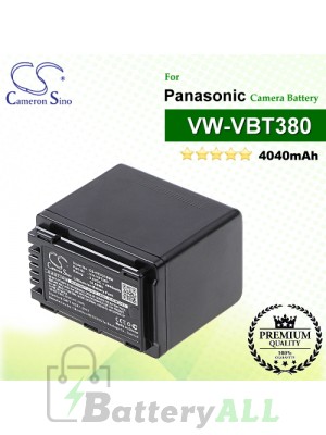 CS-HCV310MH For Panasonic Camera Battery Model VW-VBT380