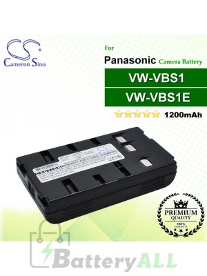 CS-PDVS1 For Panasonic Camera Battery Model VW-VBS1 / VW-VBS1E