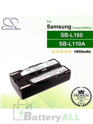CS-SBL160 For Samsung Camera Battery Model SB-L110A / SB-L160 / SB-L320