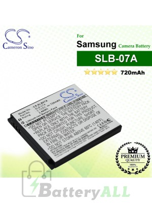 CS-SLB07A For Samsung Camera Battery Model SLB-07A
