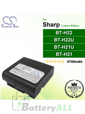 CS-BTH22 For Sharp Camera Battery Model BT-H21 / BT-H21U / BT-H22 / BT-H22U