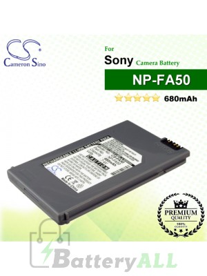 CS-FA50 For Sony Camera Battery Model NP-FA50