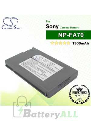 CS-FA70 For Sony Camera Battery Model NP-FA70