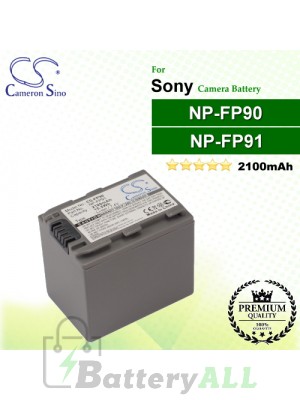 CS-FP90 For Sony Camera Battery Model NP-FP90 / NP-FP91