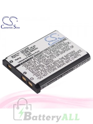 CS Battery for Casio Exilim EX-JE10BK / EX-JE10PK / EX-JE10WE Battery 660mah CA-LI40B