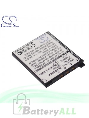 CS Battery for Casio Exilim Zoom EX-Z9BK / EX-Z9EO / EX-Z90BK Battery 720mah CA-NP60CA