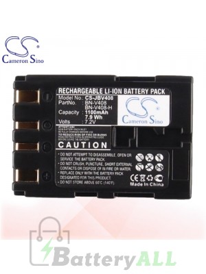 CS Battery for JVC GR-D73US / GR-D74 / GR-D74US / GR-D90US Battery 1100mah CA-JBV408