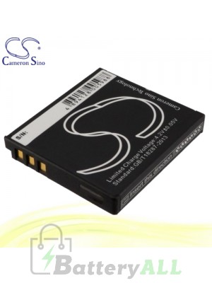 CS Battery for Panasonic Lumix DMC-FX33EF-S / DMC-FX33EG Battery 1050mah CA-BCE10