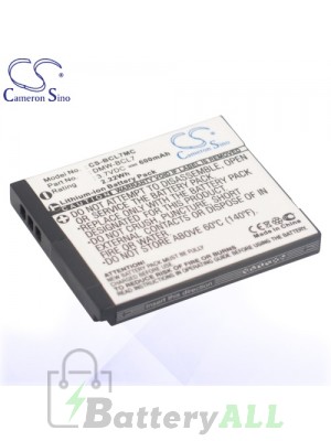 CS Battery for Panasonic DMW-BCL7 / DMW-BCL7E / Lumix DMC-F5 Battery 600mah CA-BCL7MC