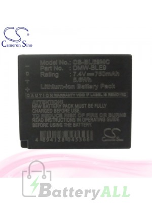 CS Battery for Panasonic Lumix DMC-GF6R / DMC-GF6T / DMC-GF6W Battery 750mah CA-BLE9MC