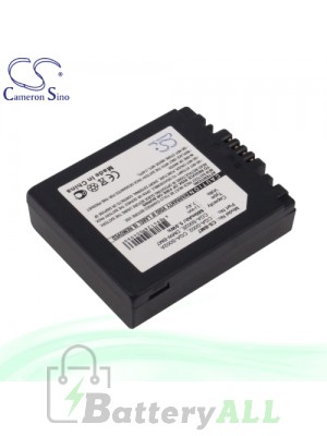 CS Battery for Panasonic Lumix DMC-FZ1 / DMC-FZ1A / DMC-FZ1A-K Battery 680mah CA-BM7