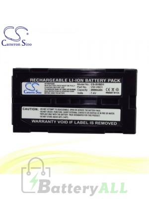 CS Battery for Panasonic NV-GS140EG-S / NV-GS140E-S Battery 2000mah CA-SVBD1