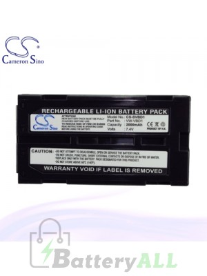 CS Battery for Panasonic NV-GS320EB-S / NV-GS320EG-S Battery 2000mah CA-SVBD1