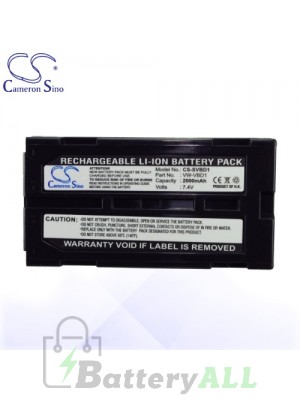 CS Battery for Panasonic VW-VBD2 / Panasonic NV-GS10EG-A Battery 2000mah CA-SVBD1