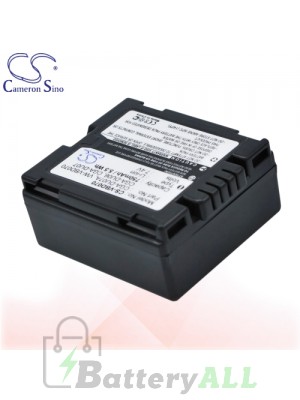 CS Battery for Panasonic NV-GS280EB-S / NV-GS280EG-S Battery 750mah CA-VBD070