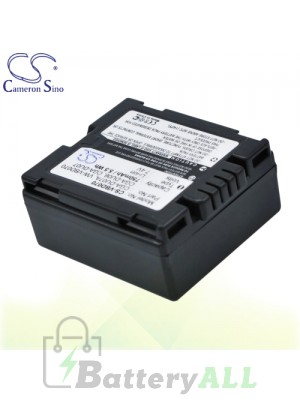 CS Battery for Panasonic NV-GS120GN / NV-GS120GN-S / NV-GS30B Battery 750mah CA-VBD070