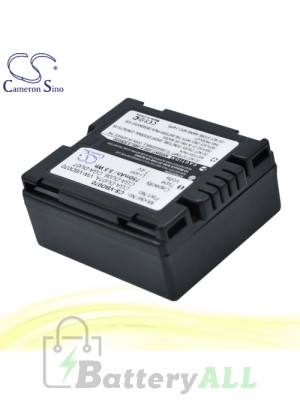 CS Battery for Panasonic NV-GS180EF-S / NV-GS180E-S / NV-GS40 Battery 750mah CA-VBD070