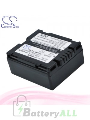 CS Battery for Panasonic NV-GS37EB-S / NV-GS37EG-S / NV-GS120 Battery 750mah CA-VBD070