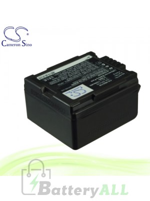 CS Battery for Panasonic VDR-D230 / VDR-D310 Battery 1320mah CA-VBG130