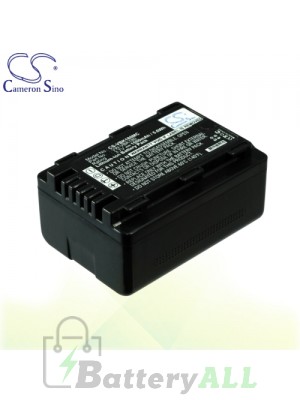 CS Battery for Panasonic HDC-SD80P / HDC-SD80PC / HDC-SDX1 Battery 1500mah CA-VBK180MC