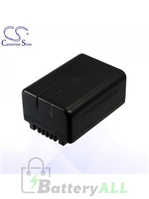 CS Battery for Panasonic HC-V10EB-R / HC-V10GK / HC-V10K Battery 1500mah CA-VBK180MC