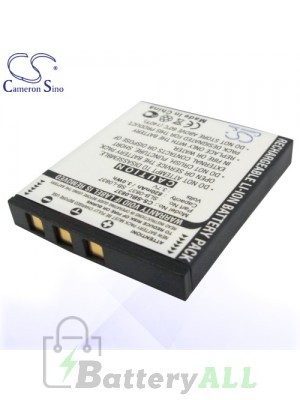 CS Battery for Samsung Digimax i5 / i50 / i6 PMP / NV20 Battery 820mah CA-SBL0837