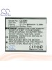 CS Battery for Sony Cyber-shot DSC-W380 / DSC-W380B / DSC-W380S Battery 630mah CA-BN1