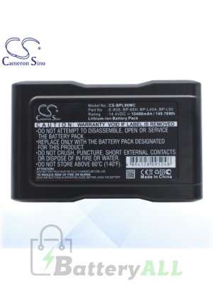 CS Battery for Sony LMD-9020 LMD-9030 (LCD monitor) Battery 10400mah CA-BPL90MC