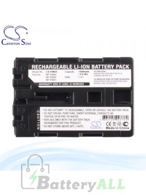 CS Battery for Sony DCR-TRV22E / DCR-TRV22K / DCR-TRV24 Battery 1300mah CA-FM50