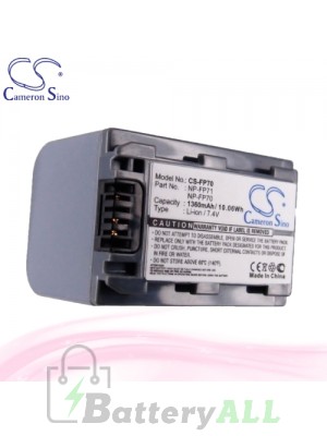 CS Battery for Sony DCR-HC35E / DCR-HC46 / DCR-HC85 / DCR-HC96 Battery 1360mah CA-FP70