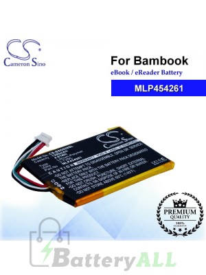 CS-BSD928SL For Bambook Ebook Battery Model MLP454261