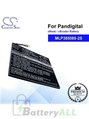 CS-PNR710SL For Pandigital Ebook Battery Model MLP385085-2S