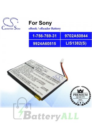 CS-PRD300SL For Sony Ebook Battery Model 1-756-769-31 / 9702A50844 / 9924A60515 / LIS1382(S)