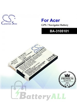 CS-AE310SL For Acer GPS Battery Model BA-3105101