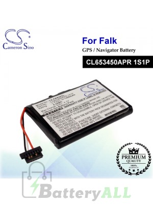 CS-FKN30SL For Falk GPS Battery Model CL653450APR 1S1P