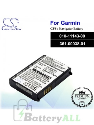 CS-GM500SL For Garmin GPS Battery Model 010-11143-00 / 361-00038-01