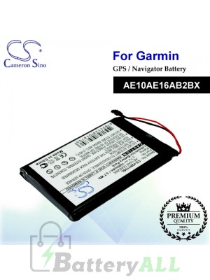 CS-IQN110SL For Garmin GPS Battery Model AE10AE16AB2BX