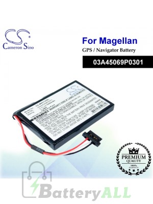 CS-MR5120SL For Magellan GPS Battery Model 03A45069P0301