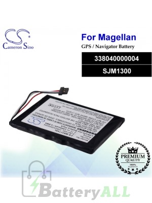 CS-MR5175SL For Magellan GPS Battery Model 338040000004 / SJM1300