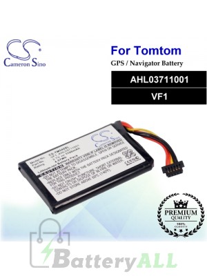 CS-TM540SL For TomTom GPS Battery Model AHL03711001 / VF1