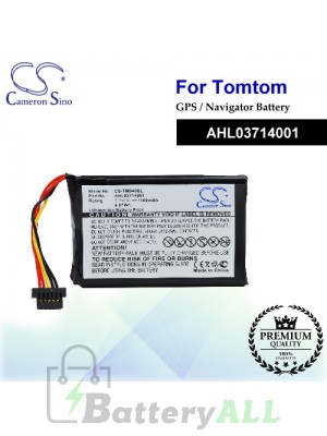 CS-TM940SL For TomTom GPS Battery Model AHL03714001