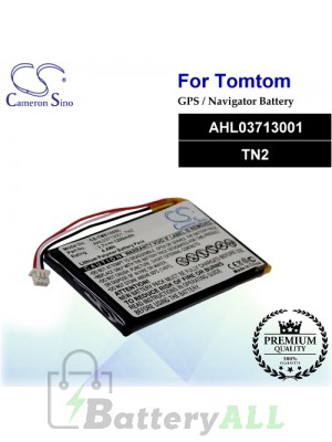 CS-TME100SL For TomTom GPS Battery Model AHL03713001 / TN2
