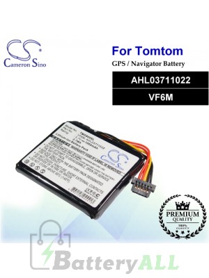 CS-TMG800SL For TomTom GPS Battery Model AHL03711022 / VF6M