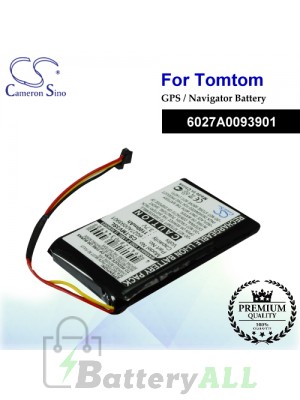 CS-TMV3SL For TomTom GPS Battery Model 6027A0093901