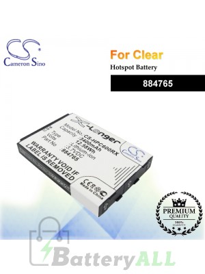 CS-HPC600RX For Clear Hotspot Battery Model 884765