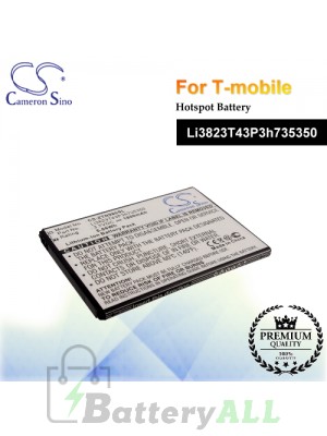 CS-ZTN986SL For T-Mobile Hotspot Battery Model Li3823T43P3h735350